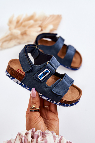 Sandales Enfant Big Star JJ374117 Bleu marine