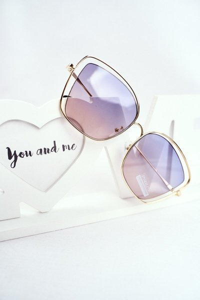 Lunettes de soleil Femme Prius PRE-31 Or Marine Rose Dégradé
