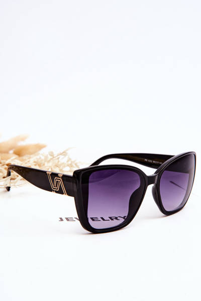 Sonnenbrille mit UV400 Prius V202 Dekoration Schwarz