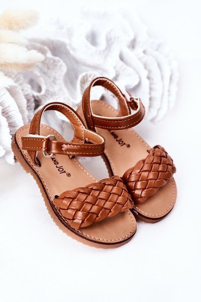 Gyermek fonott szandál Camel Bailly