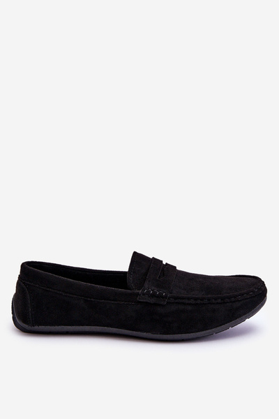 Mocassins En Daim Homme Noir Mack