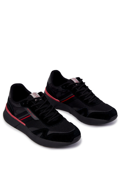Chaussures de Sport Homme Baskets Cross Jeans JJ1R4016C Noir