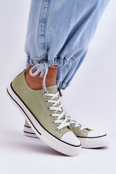 Baskets basses classiques pour femmes Vert clair Vegas