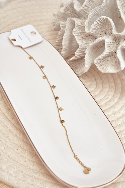 Boka karkötő arany szívvel