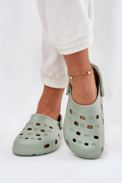 Damen Schaum Pantoletten Mint LEMIGO 806