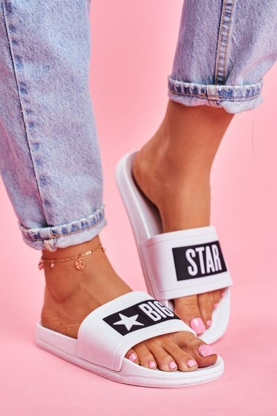 FLIP -uri pentru femei Big Star White DD274A264