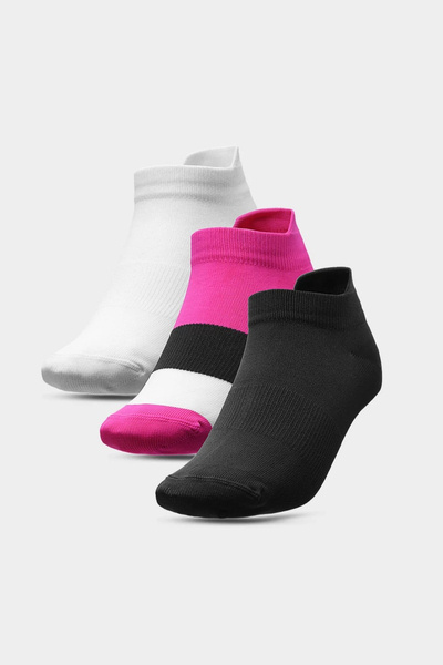 4F Damen Freizeitsocken 3er-Pack 4FAW23USOCF195-90S Multicolor