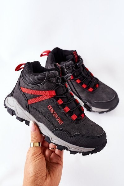 Chaussures de trekking pour enfants Big Star GG374046 Černé