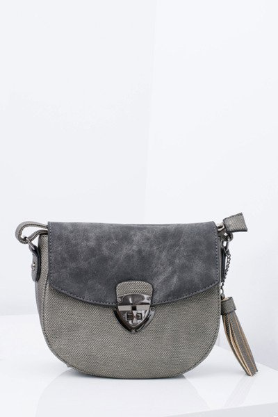 Sac à Main Femme Letter Bag Argent Foncé