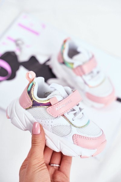 Pantofi sport pentru copii roz ABCKIDS B011104349