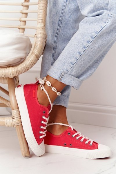 Women's Sneakers BIG STAR FF274185 Red