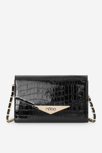 Petit sac formel à imprimé animal NOBO NBAG-R3040-C020 Noir