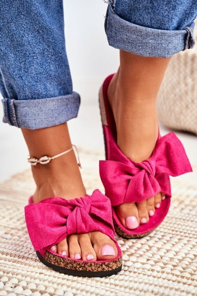 Căptușeala de plută flip -flops fuchsia wendy
