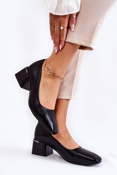 Escarpins en cuir La.Fi 230034B-QN Noir