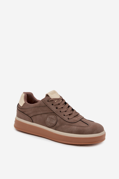 Men's Low Sneakers Big Star SS174020 HI-POLY SYSTEM Dark Beige
