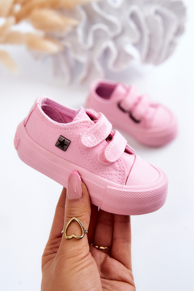 Children's Classic Sneakers BIG STAR JJ374040 Pink