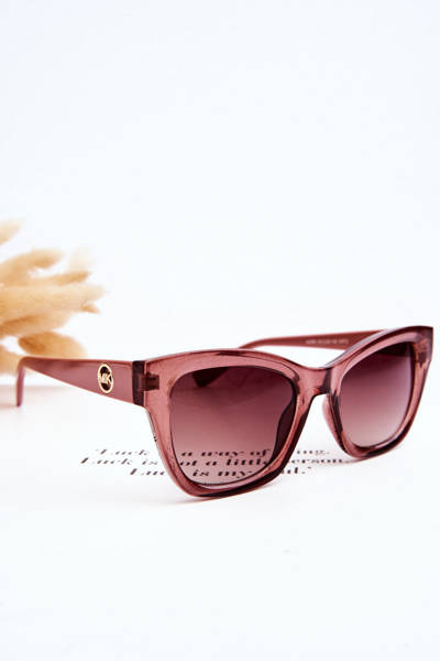 Damen-Sonnenbrille in klassischem M2390 Dunkelrosa