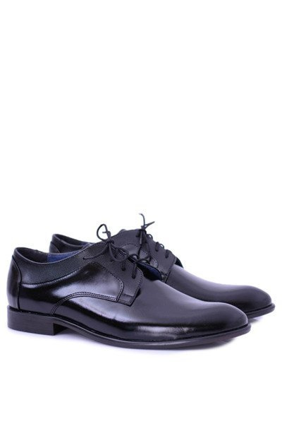 Herren Bednarek Elegante Lederschuhe Besuchend Schwarz Maksim