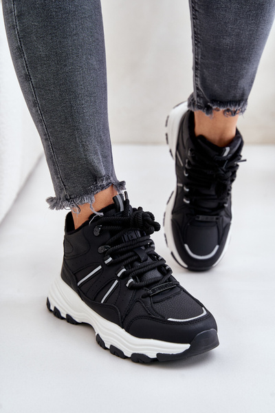 Baskets chaudes pour femmes Big Star OO274A160 noir