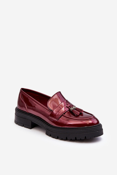 Loafers su kutais Burgundy Velenase