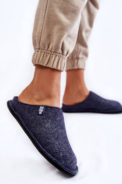 Chaussons Classiques Femme Big Star KK276013 Bleu marine