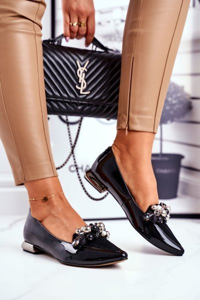 Ballerines Femme Laura Messi Cuir Noir 2157