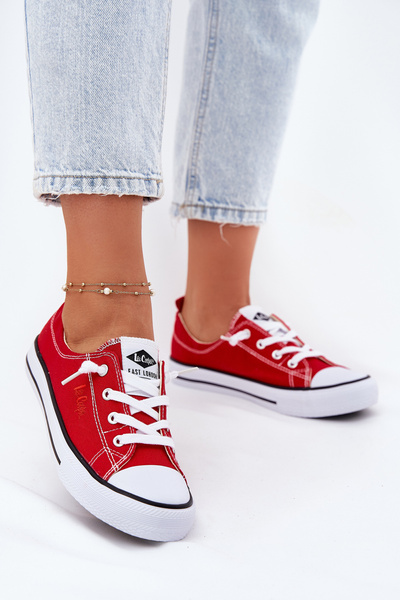 Női Szövet Sportcipők Lee Cooper LCW-25-02-3298L Piros