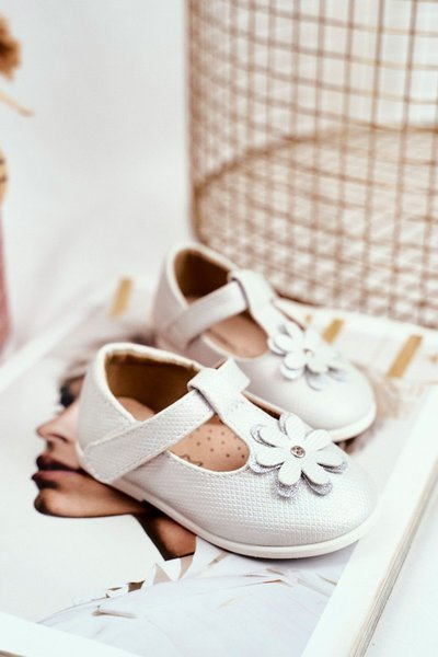 Ballerinas pentru copii Antrela argintiu