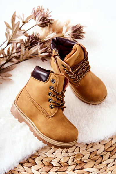 Gyermek Trapers csizma Camel Milos