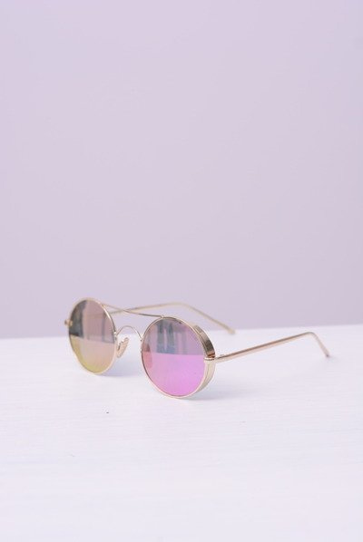 Lunettes de vue Prius PRE-12 dorées miroir