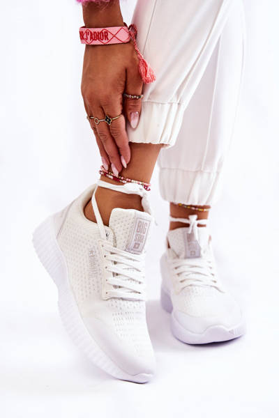 Adidași pentru femei Big Star KK274062 White