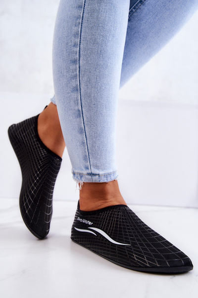 Chaussures de sport pour femmes pour l'eau ProWater 22-4-013L noir