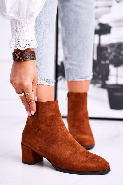 Sarkú női csizma Sergio Leone Camel BT528