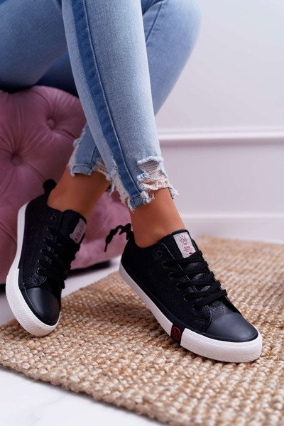 Moteriški Cross Jeans Sneakers Juodi DD2R4060