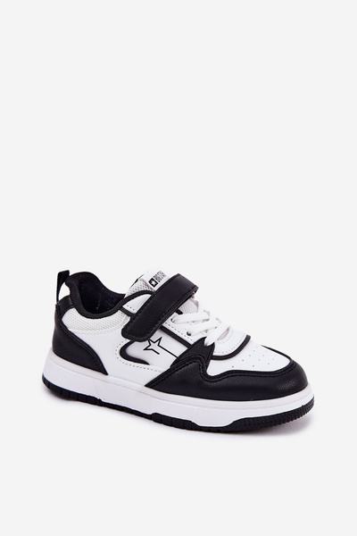 Könnyű Gyermek Sneakers Big Star RR374052 Fekete-Fehér