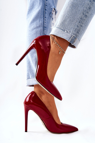 Lackierte Monnari Stöckelschuhe 0220-005 Rot