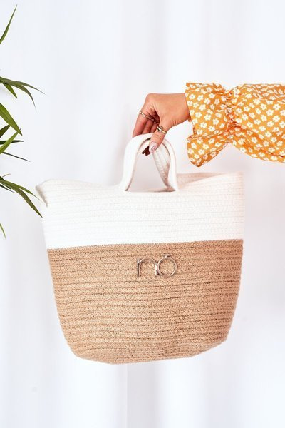 Pinta Shopper rankinė NOBO XK0130 Smėlio spalvos
