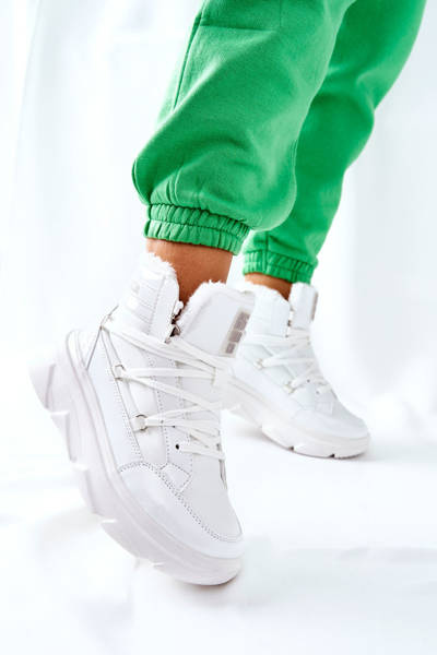 Snowboots izolate Big Star II274311 Alb