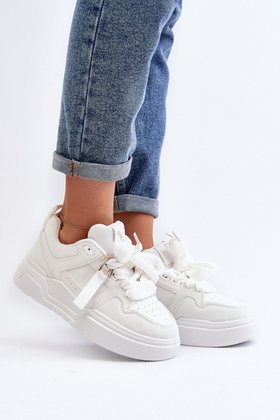 Women's White Sports Sneakers Neatisa