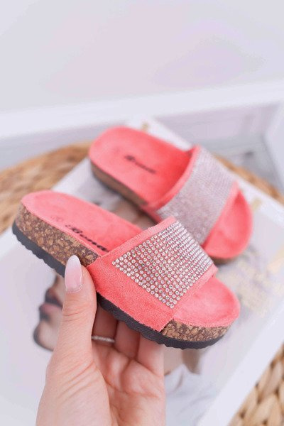 Kinder Koralle Kork Kristalle Flip Flops Malena