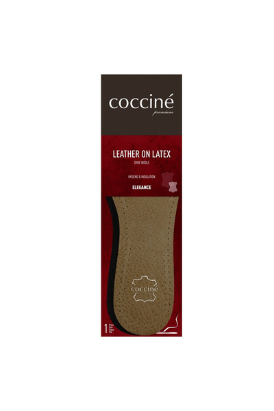 Coccine bőr Latex hab talpbetéten