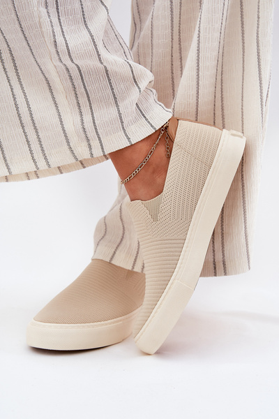Adidași Femei Slip-On Big Star RR274721 Bej