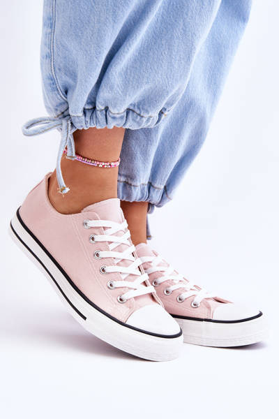 Baskets basses classiques pour femmes Rose clair Vegas