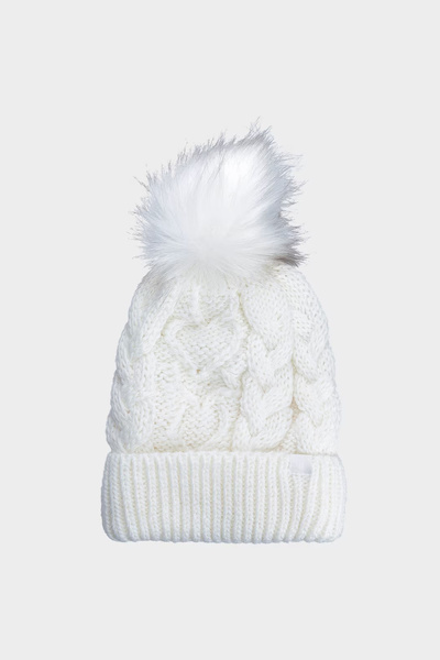 Girls Winter Hat 4F White 4FJWAW24ACAPF421-11S