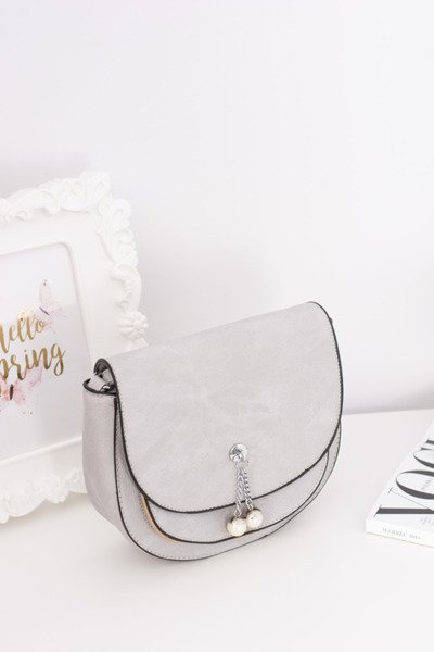 Sac à lettres élégant gris pour femmes