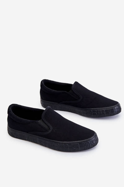 Damen Sneakers Slip-On Big Star LL274392 Schwarz