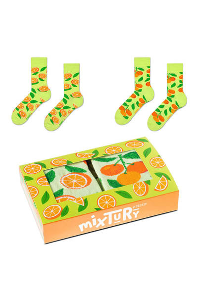 Sockenset Zooxy mixTURY Orange 2 Paar