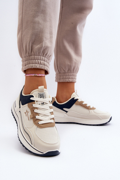 Damen-Sneaker Big Star NN274A098 Beige