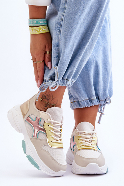 Baskets à Lacets Femme Multicolore Cortes
