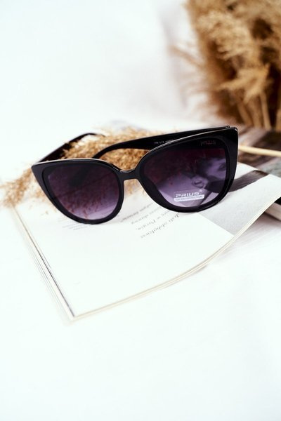 Lunettes de soleil Femme Prius PR-V15 Noir Vert Dégradé